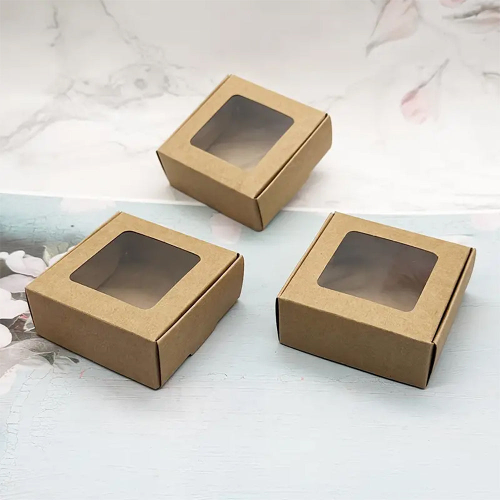 Kraft Window Boxes
