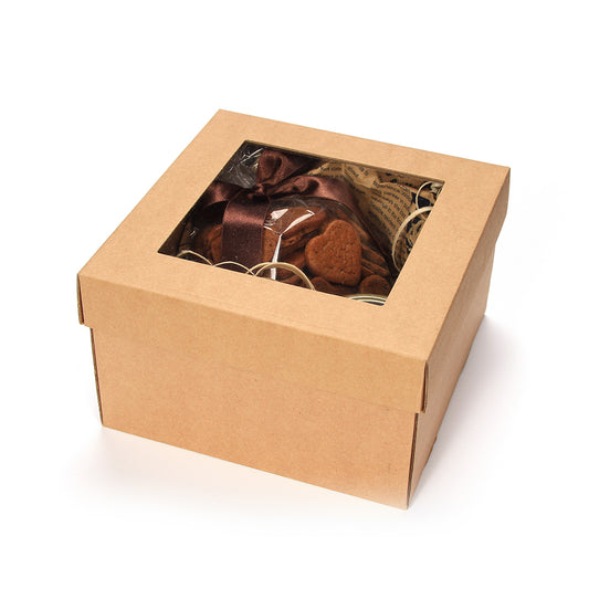 Kraft Window Boxes