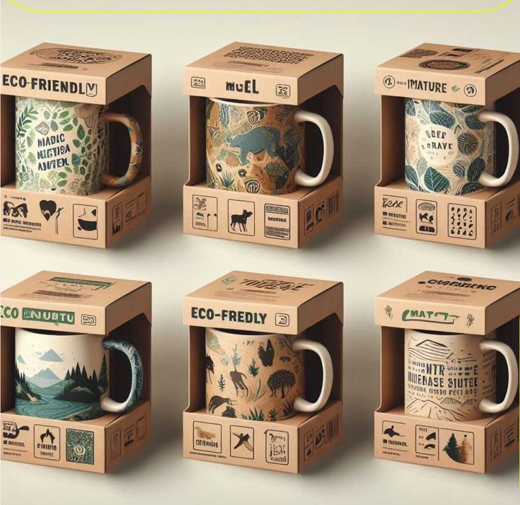 Cardboard Mug Boxes