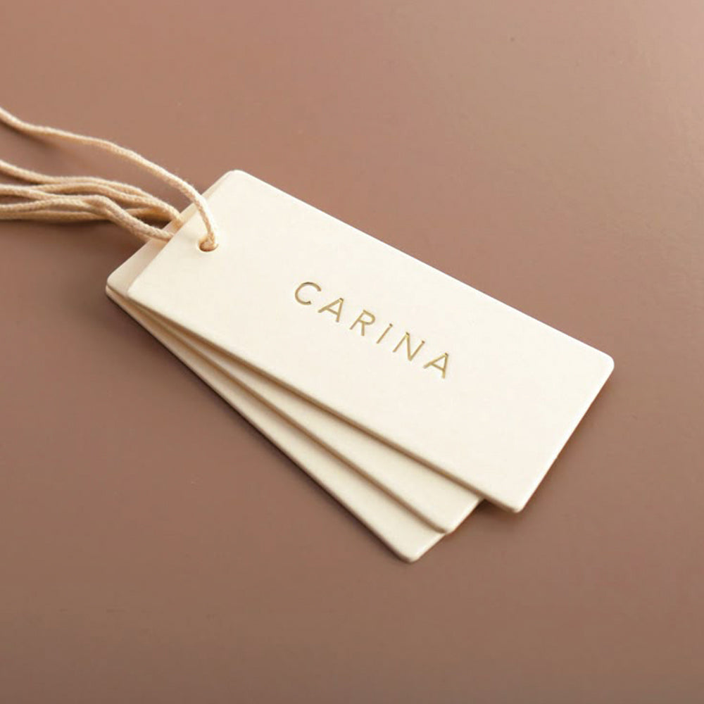 Foil Hang Tags